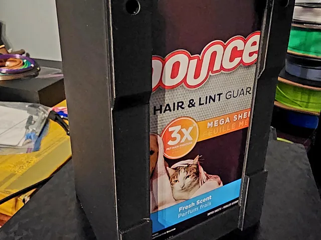 Wall Mounted Dryer Sheet Holder