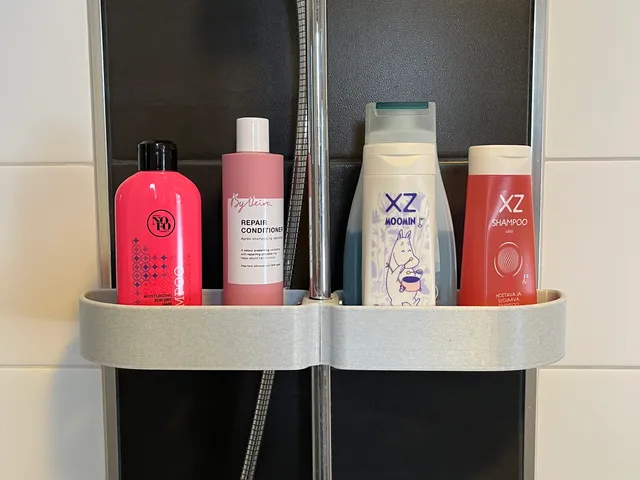 Smaller Shower Basket/Shelf (easy print, no supports)