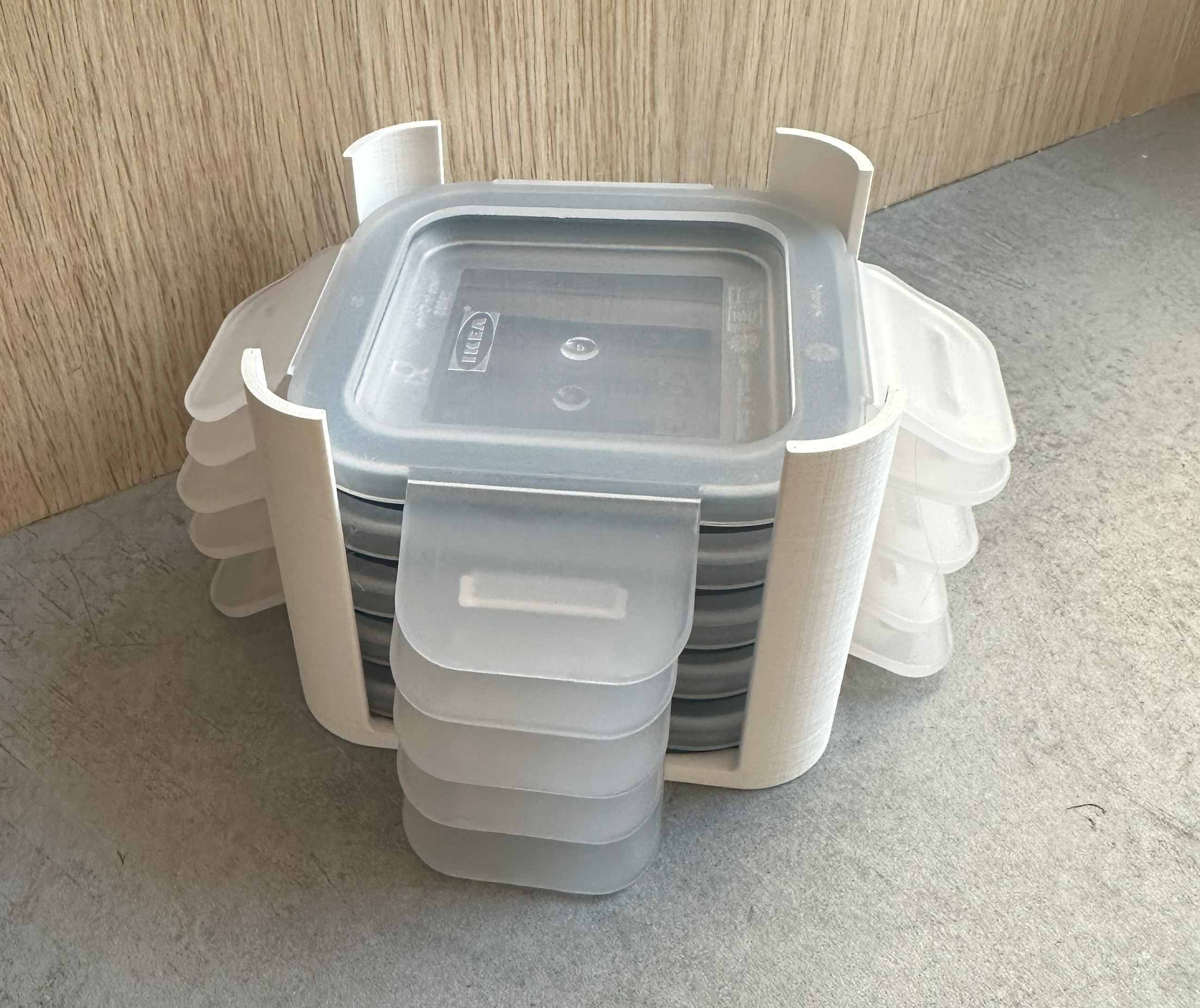 IKEA 365+ small square lid holder