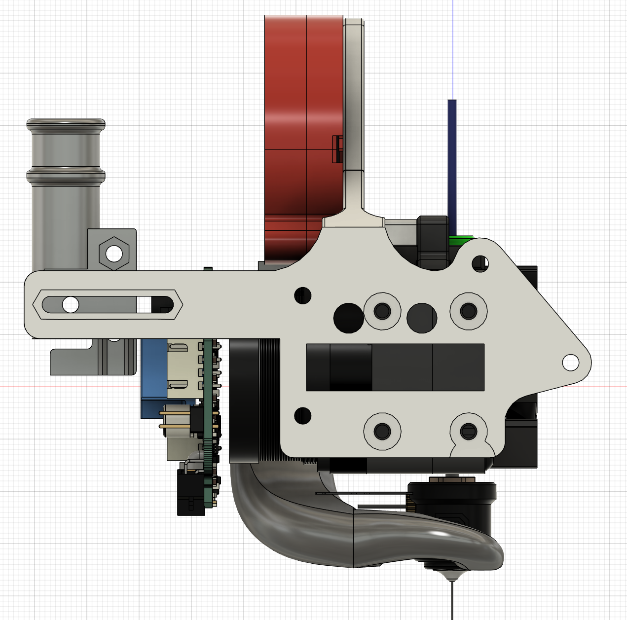 Adapter Mount For Smart Orbiter V3 Extruder For Ender 3 5 5 Plus By