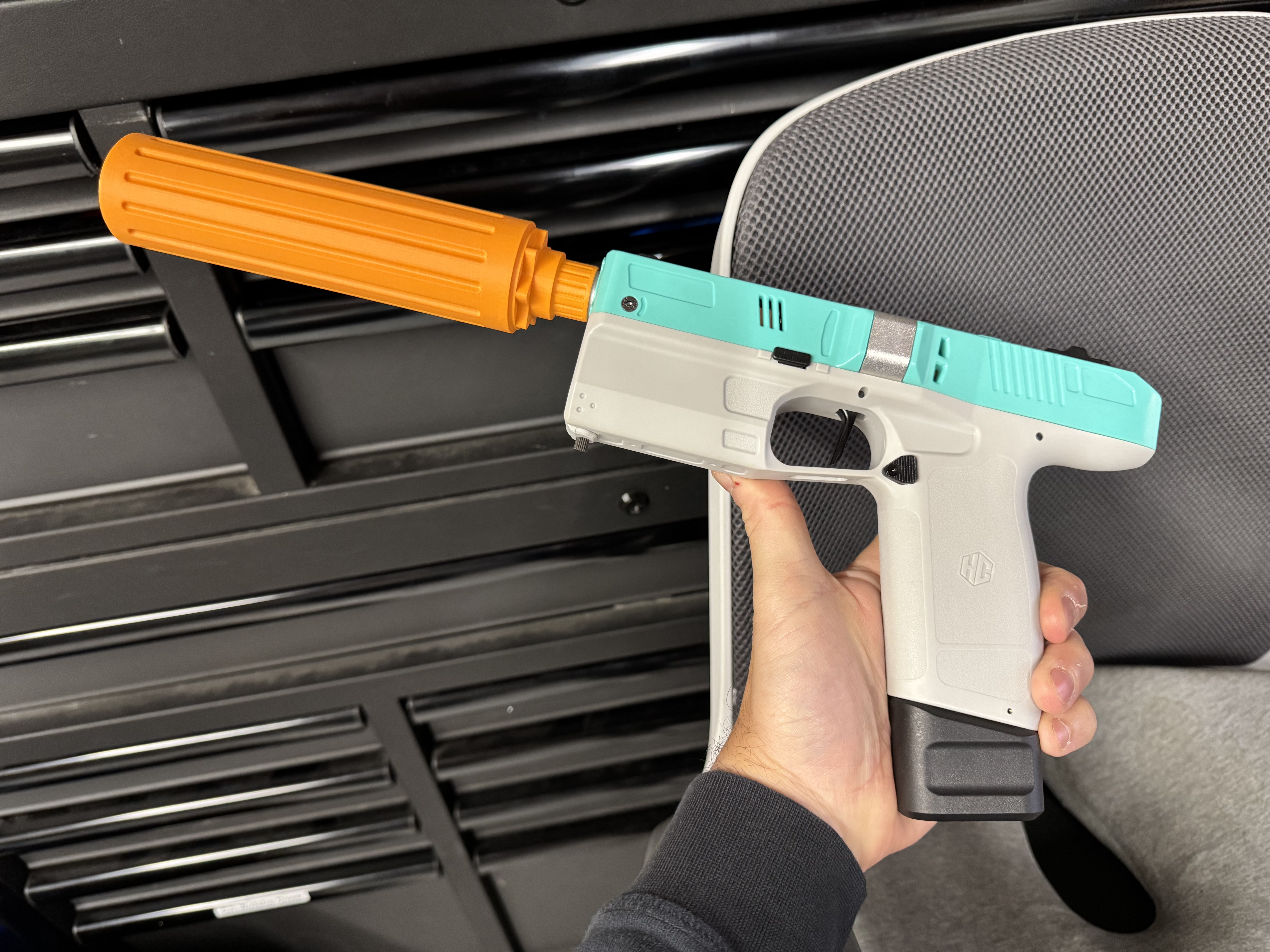Hare Tech Diana 2025 SOCOM Toy Nerf Supressor