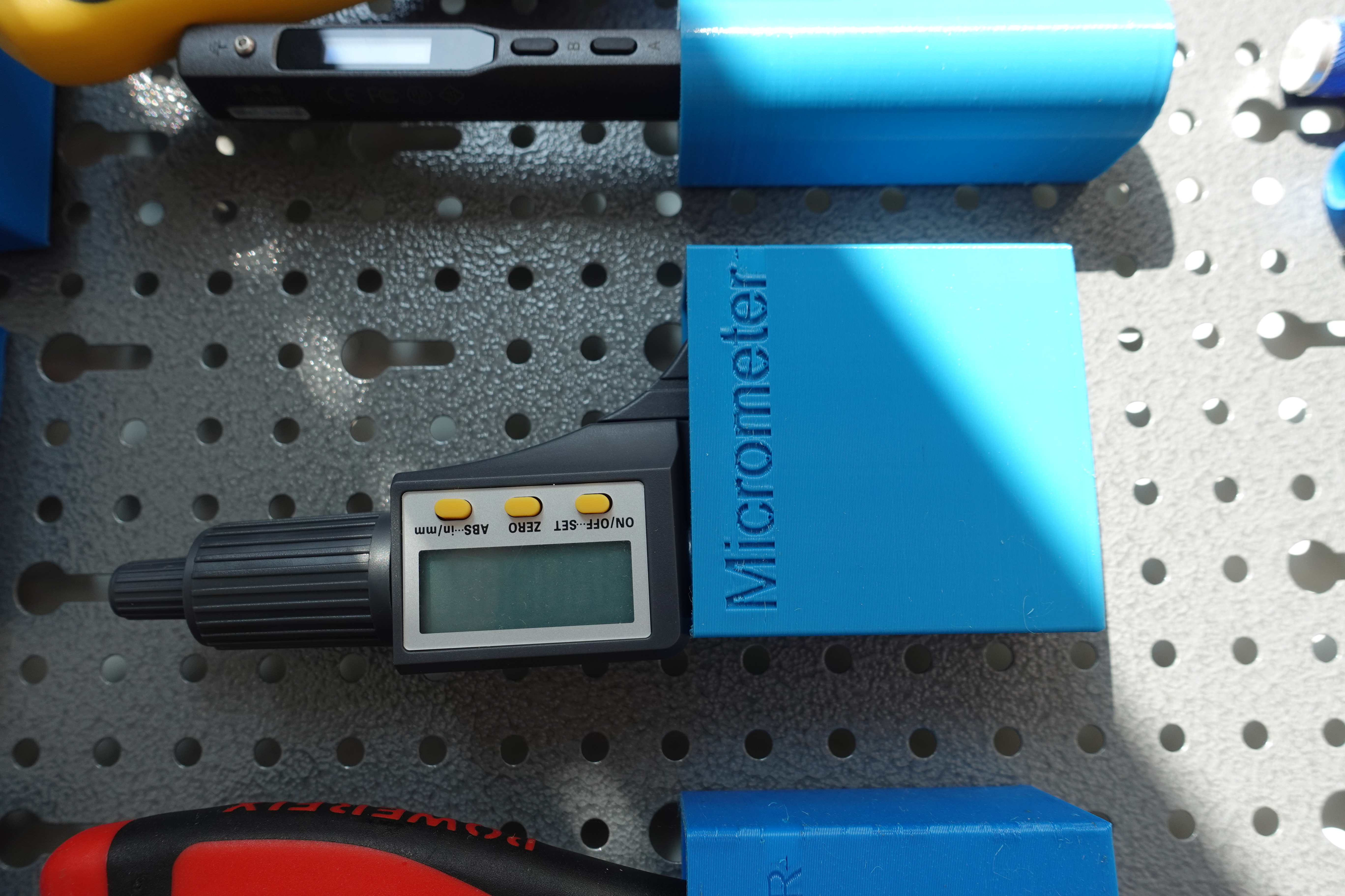 Halterung für Bügelmessschrauben/Mikrometer