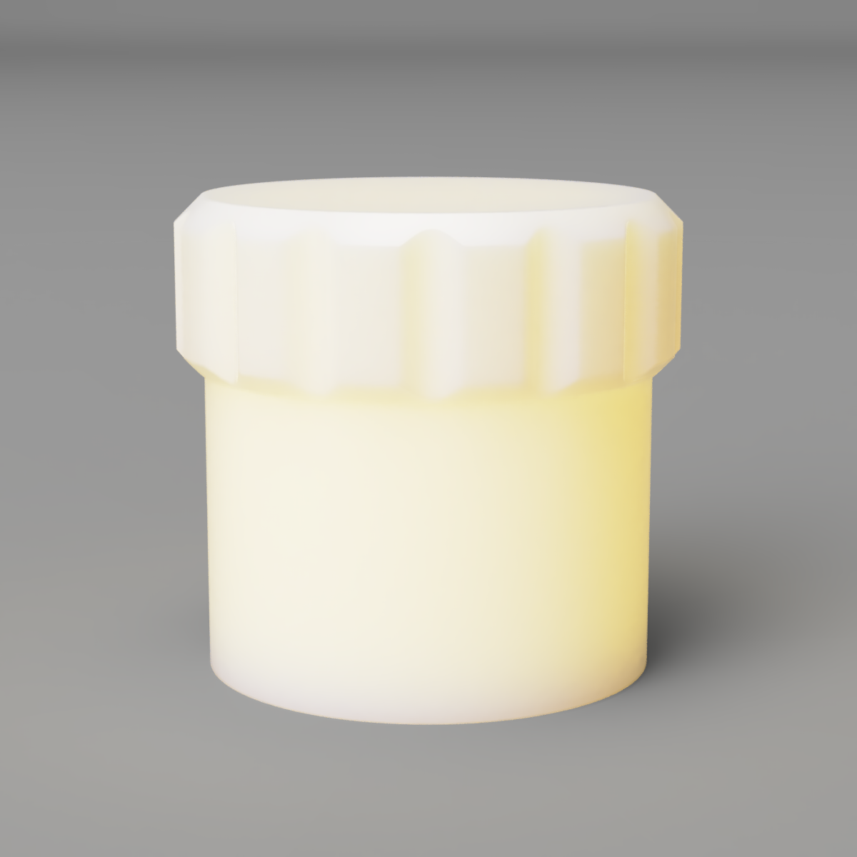Parametric threaded box with cap