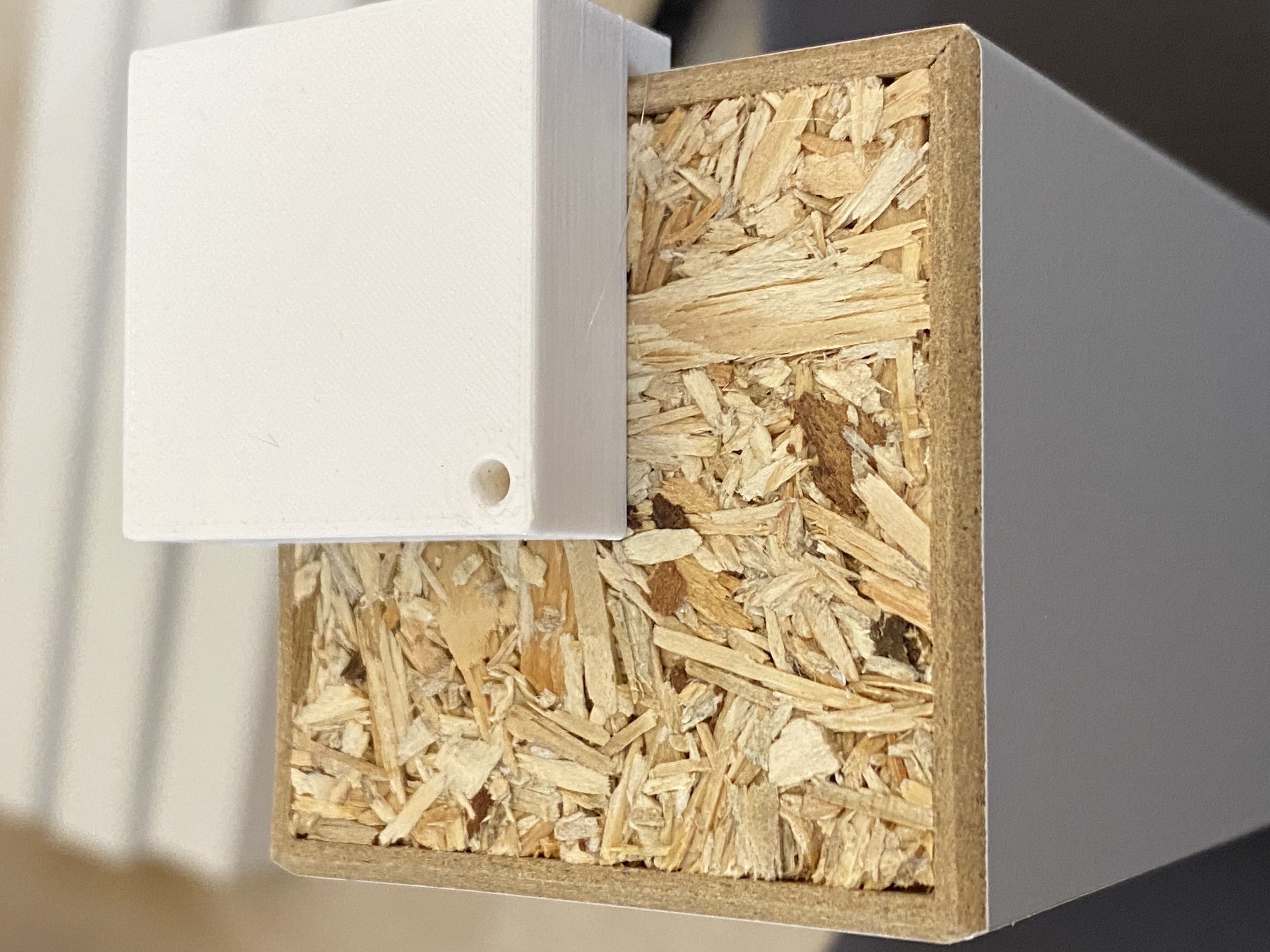 Ikea LACK enclosure V2 drill guides