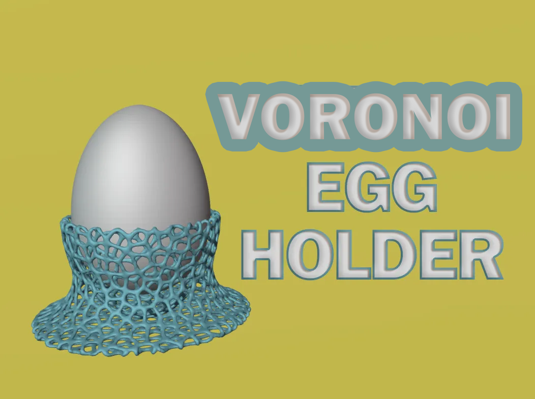 Egg holder Voronoi