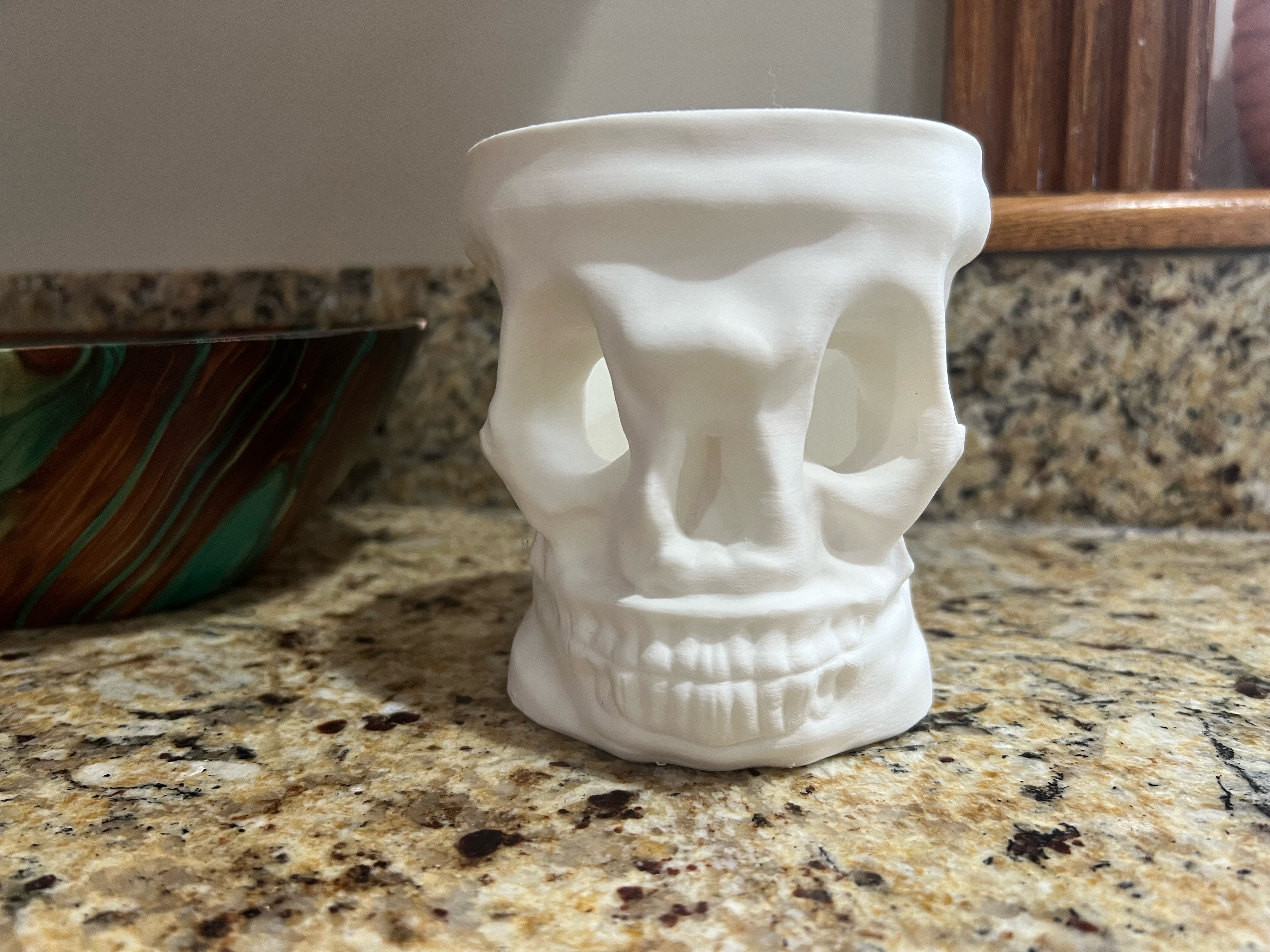 Horror Fantasy Orc Skull RPG Stein Tankard Mug Style Soda Can Coozie