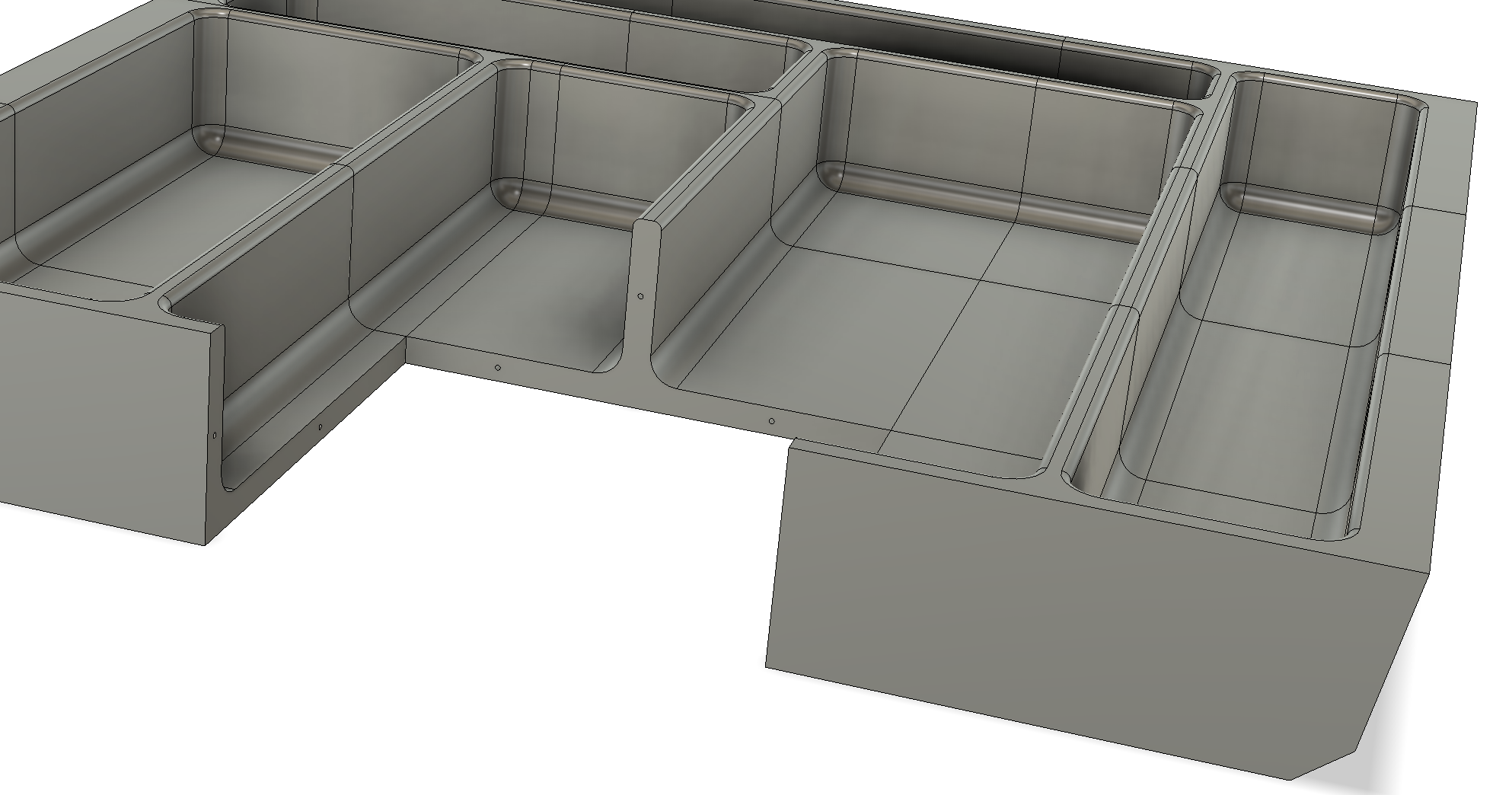 Miniatura 4 do modelo 3D Organizer for kitchen drawer