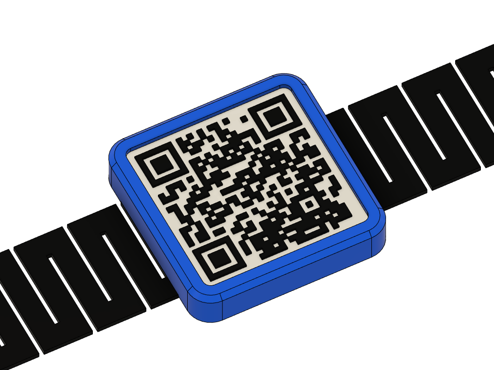 QR Code watch by ilikeapples12 | Download free STL model | Printables.com