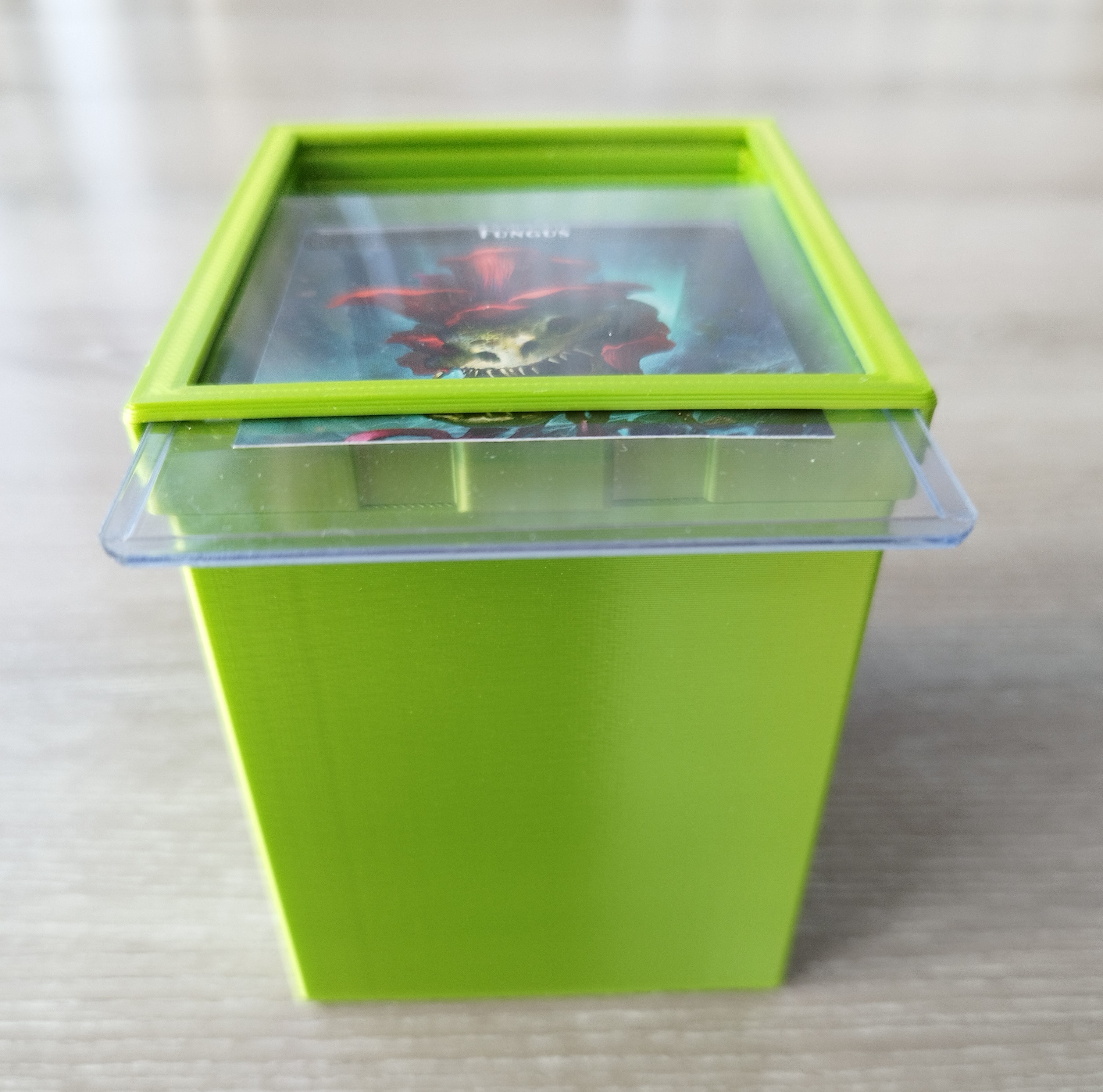 Deck box for trading card magic the gathering - 100 double sleeved ...
