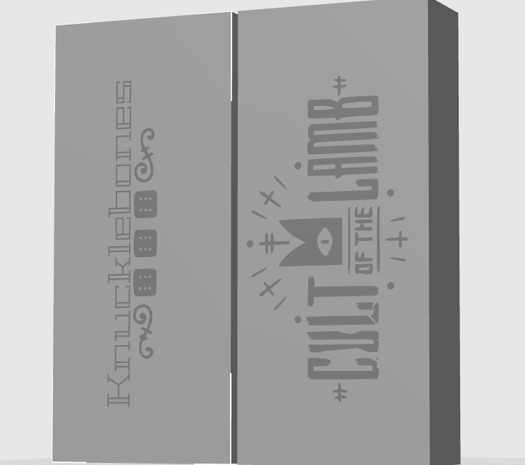 CotL Knucklebones Board Sleeve