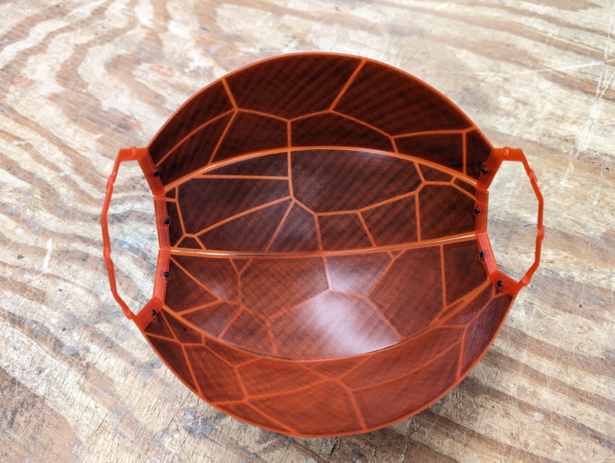 Thermoformed Voronoi "Lava Lamp" by Kevin Messier | Download free STL ...