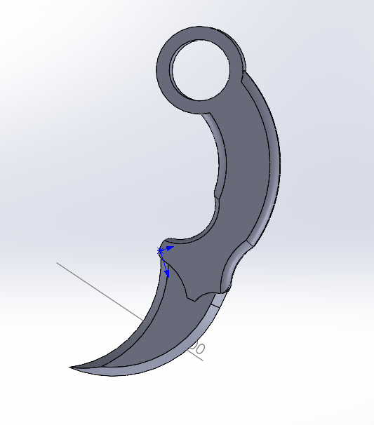 CS Karambit (single piece)