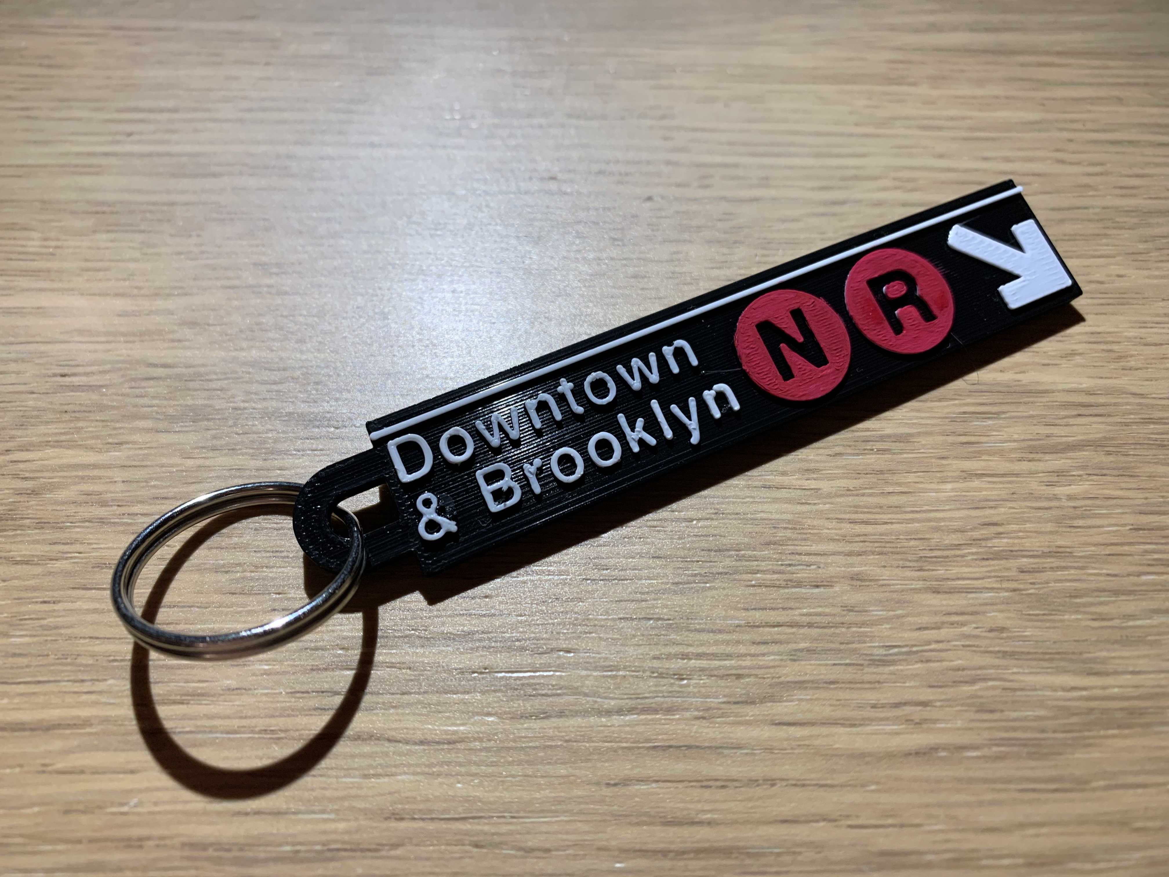 Brooklyn & Downtown Keychain