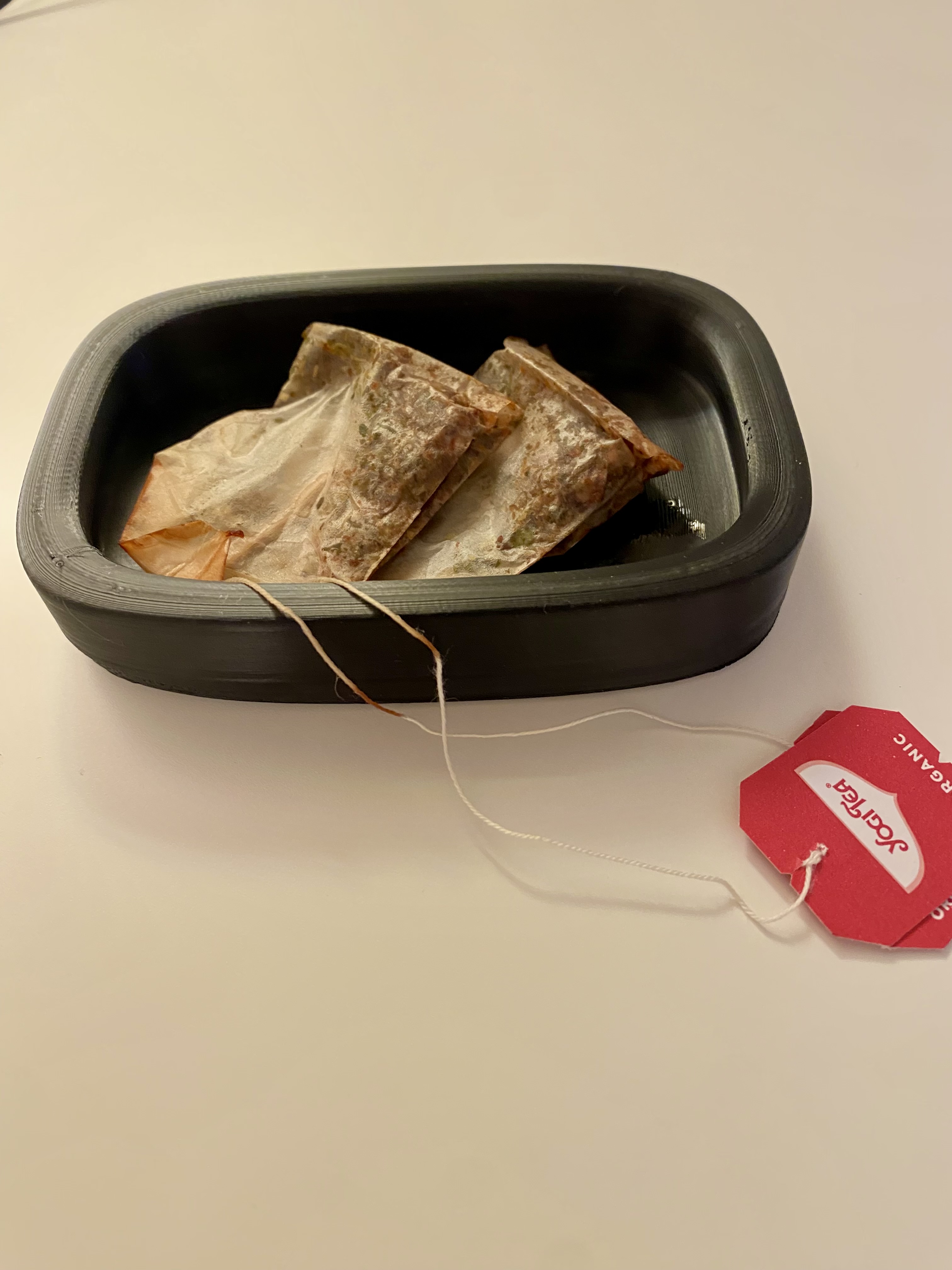 Tea bag coaster wide by floano Download free STL model