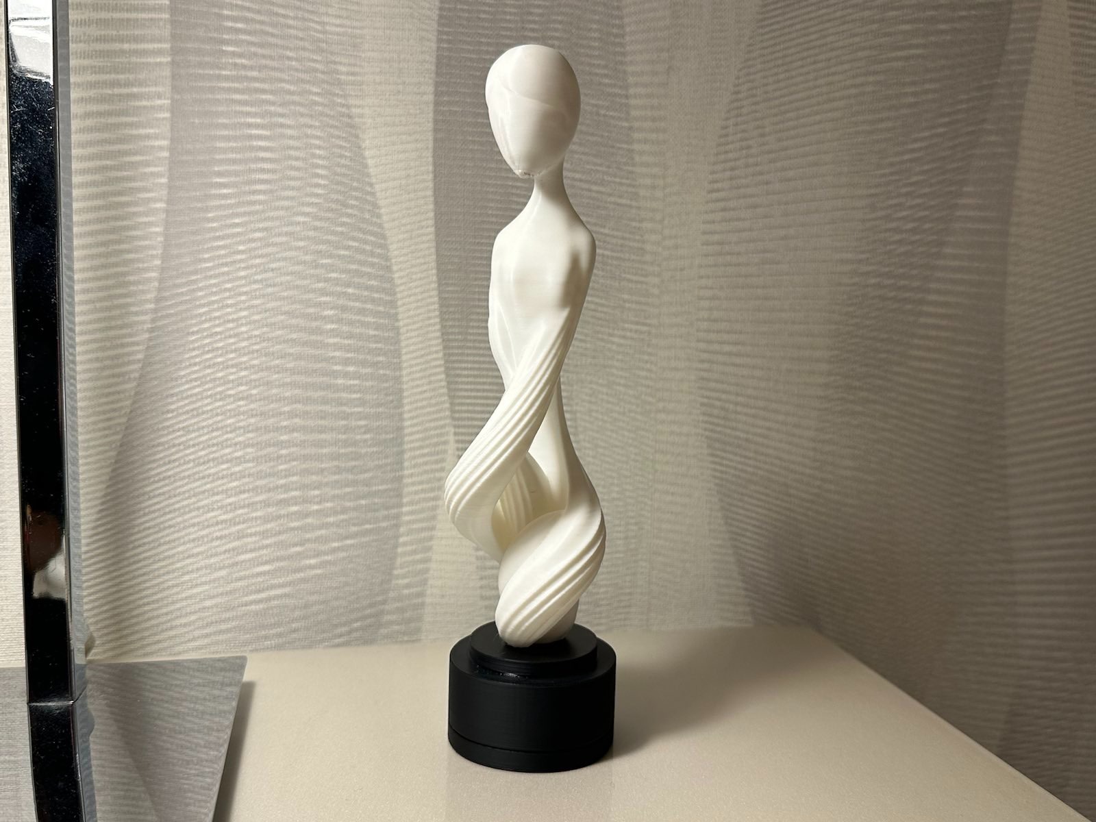 Spiral Woman Sculpture