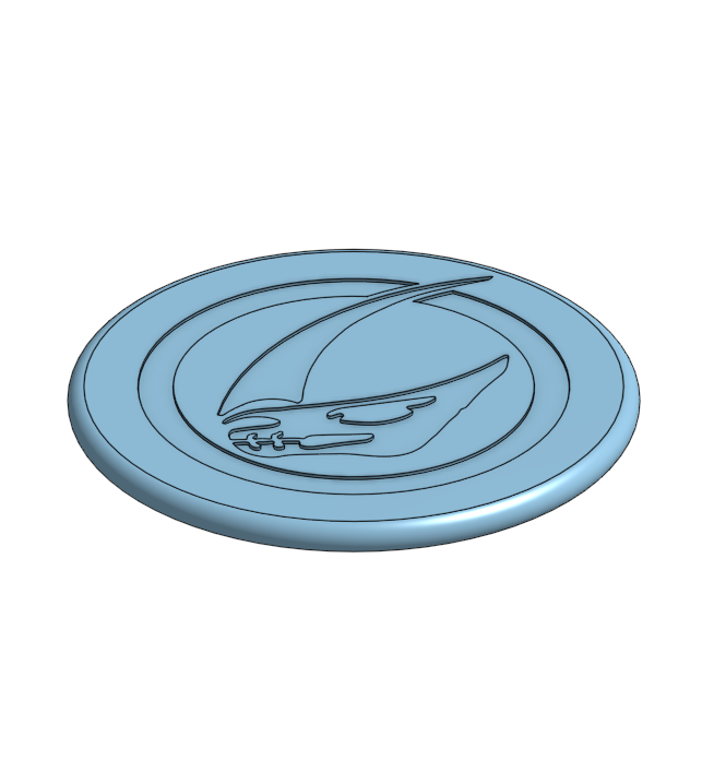 Mudhorn Crest Coaster — thumbnail 2