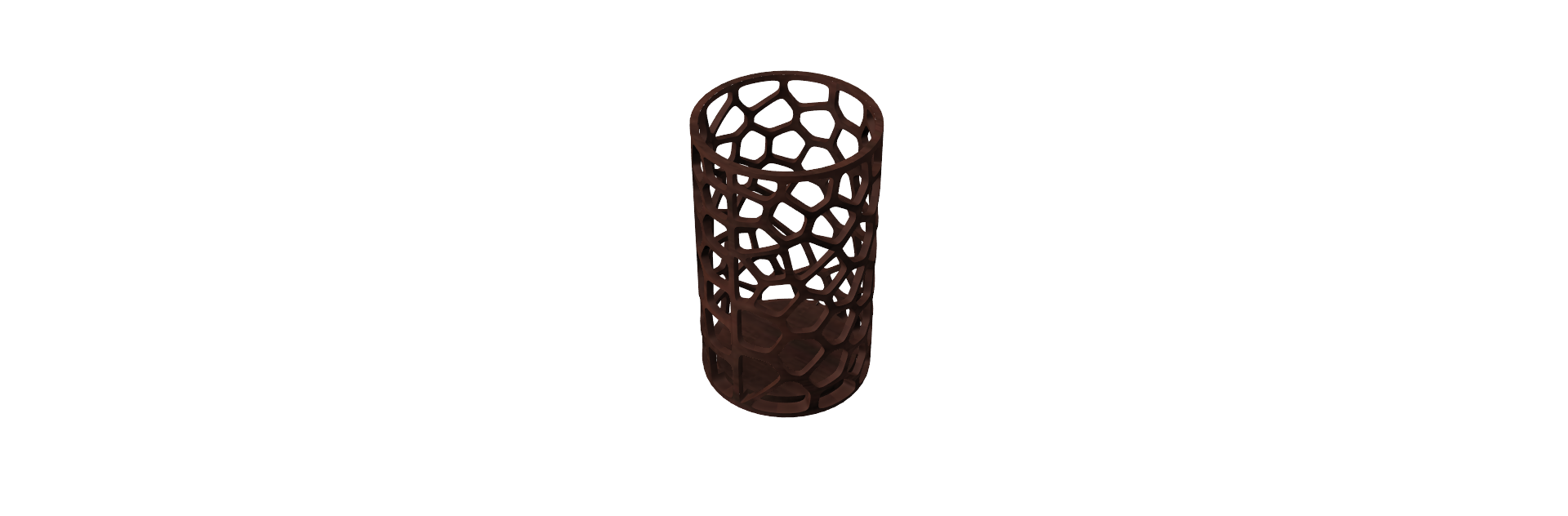 Utensil Holder (Voronoi) by EricB Download free STL model