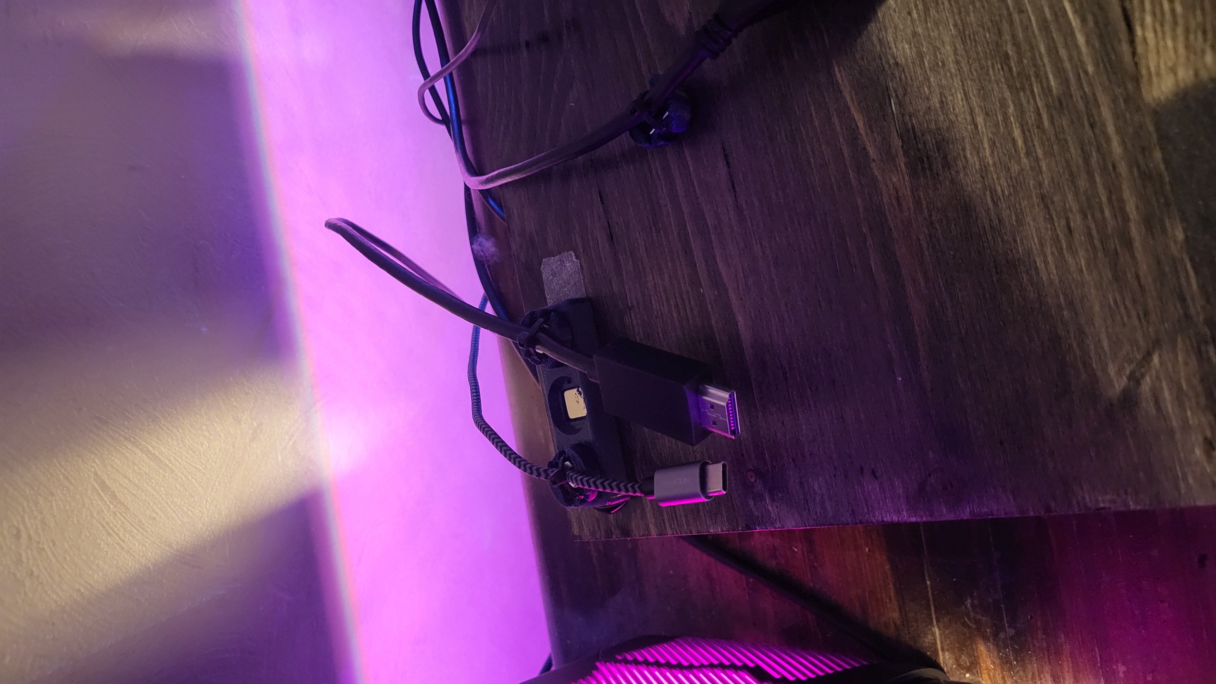 desktop cable management