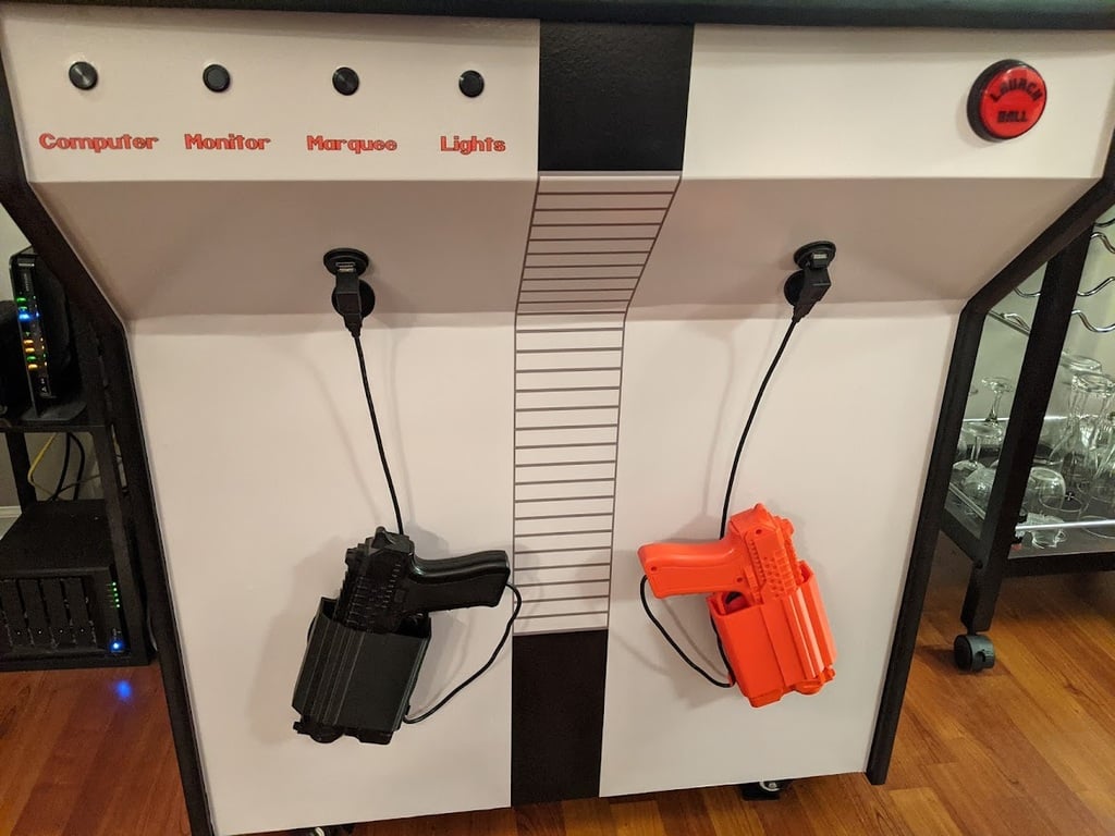 Sinden Lightgun Holster with Spool by JayBomb999 Download free STL model