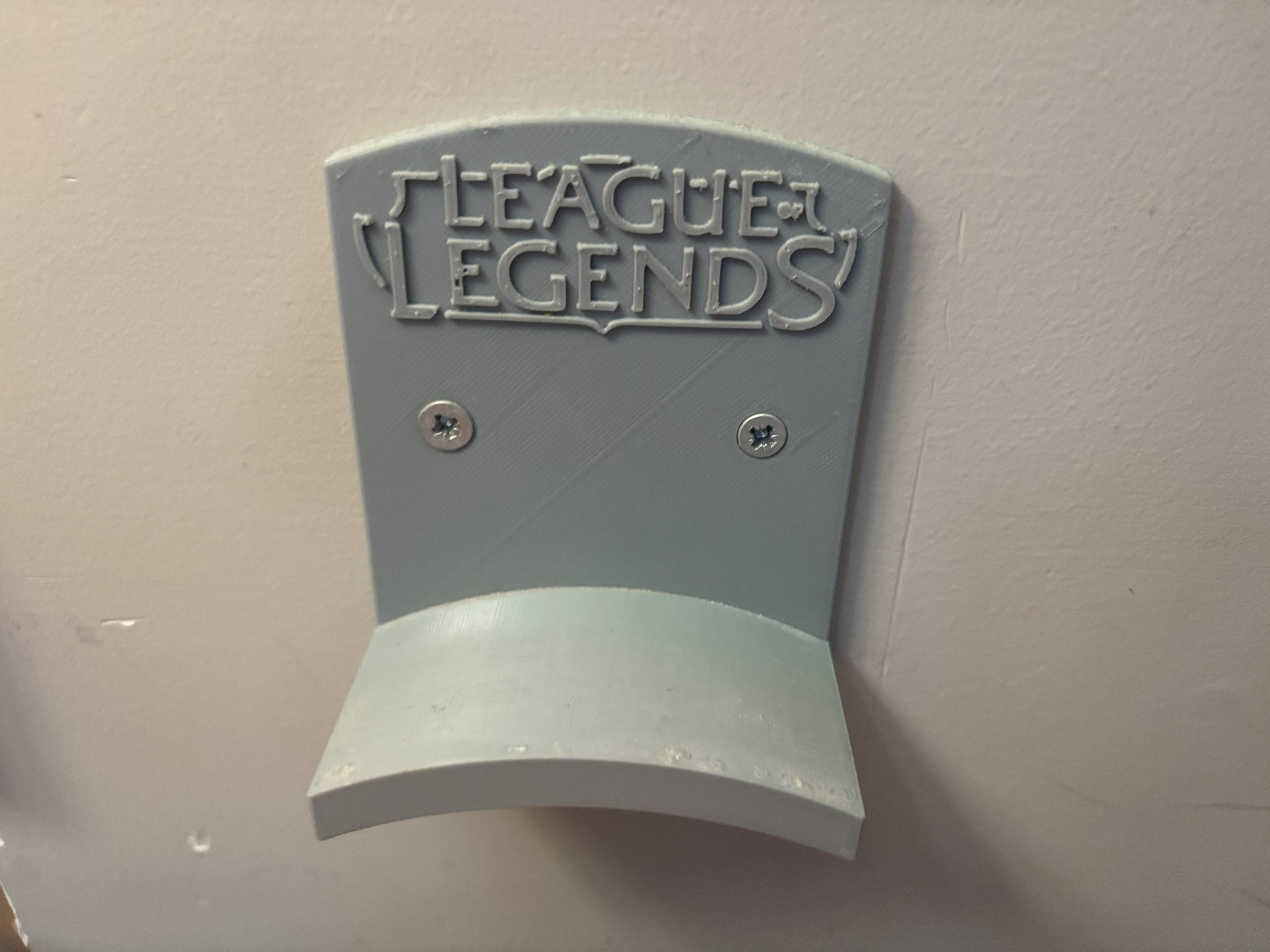 Headphone Holder Wall Mount League of Legends