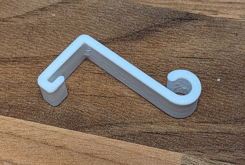 PVC Patio Door Hook by OSXtraveller Download free STL model