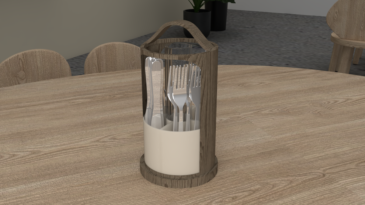 "Varena" cutlery organizer