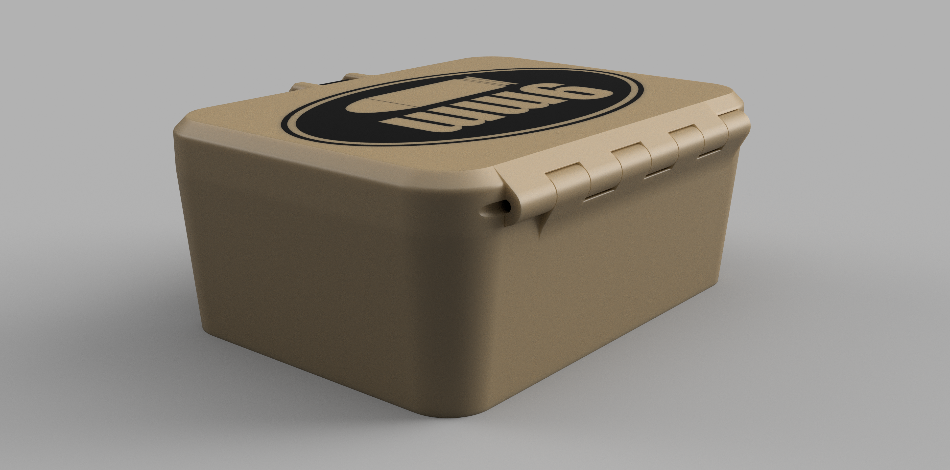Miniatura 3 do modelo 3D 9mm Ammo box