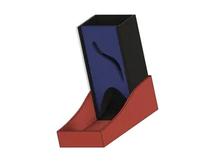 Simple Folding Dice Tower