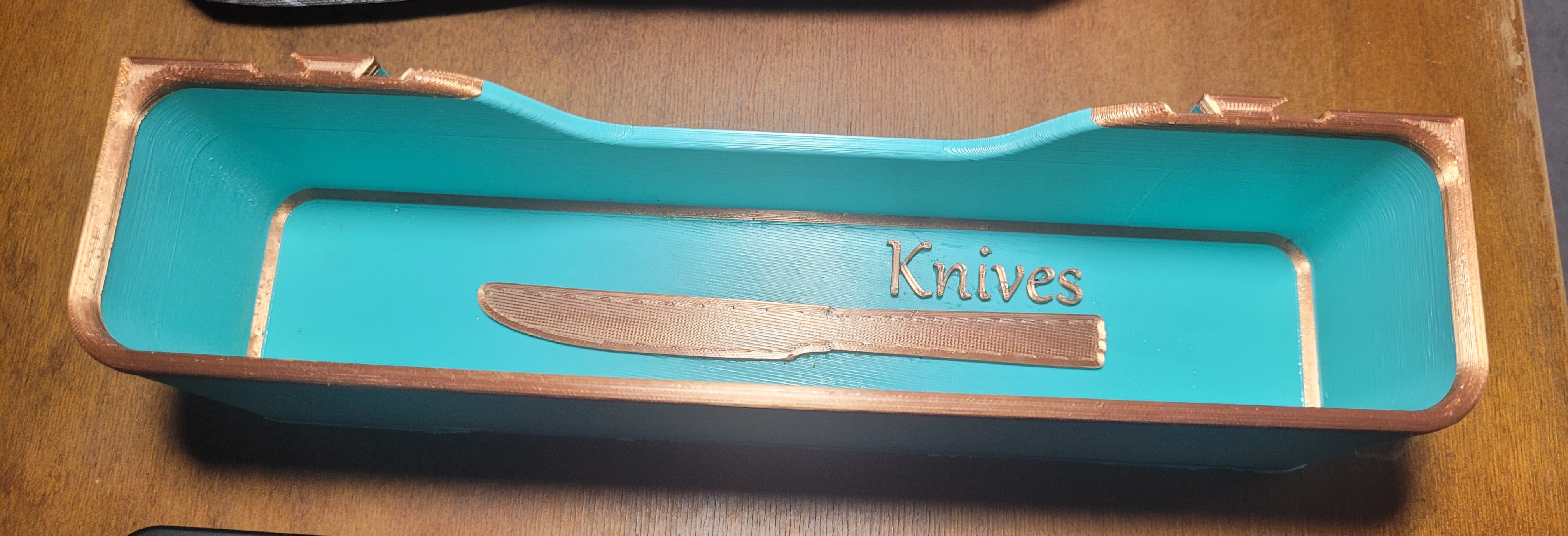 Silverware Organizer by QBasicer Download free STL model