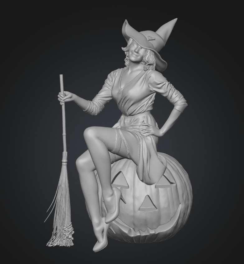 Pumpkin Witch II