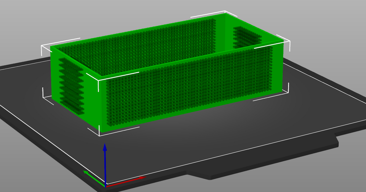 Silica Gel Box w/ 1.5mm holes by Skeleton Dan | Download free STL model ...