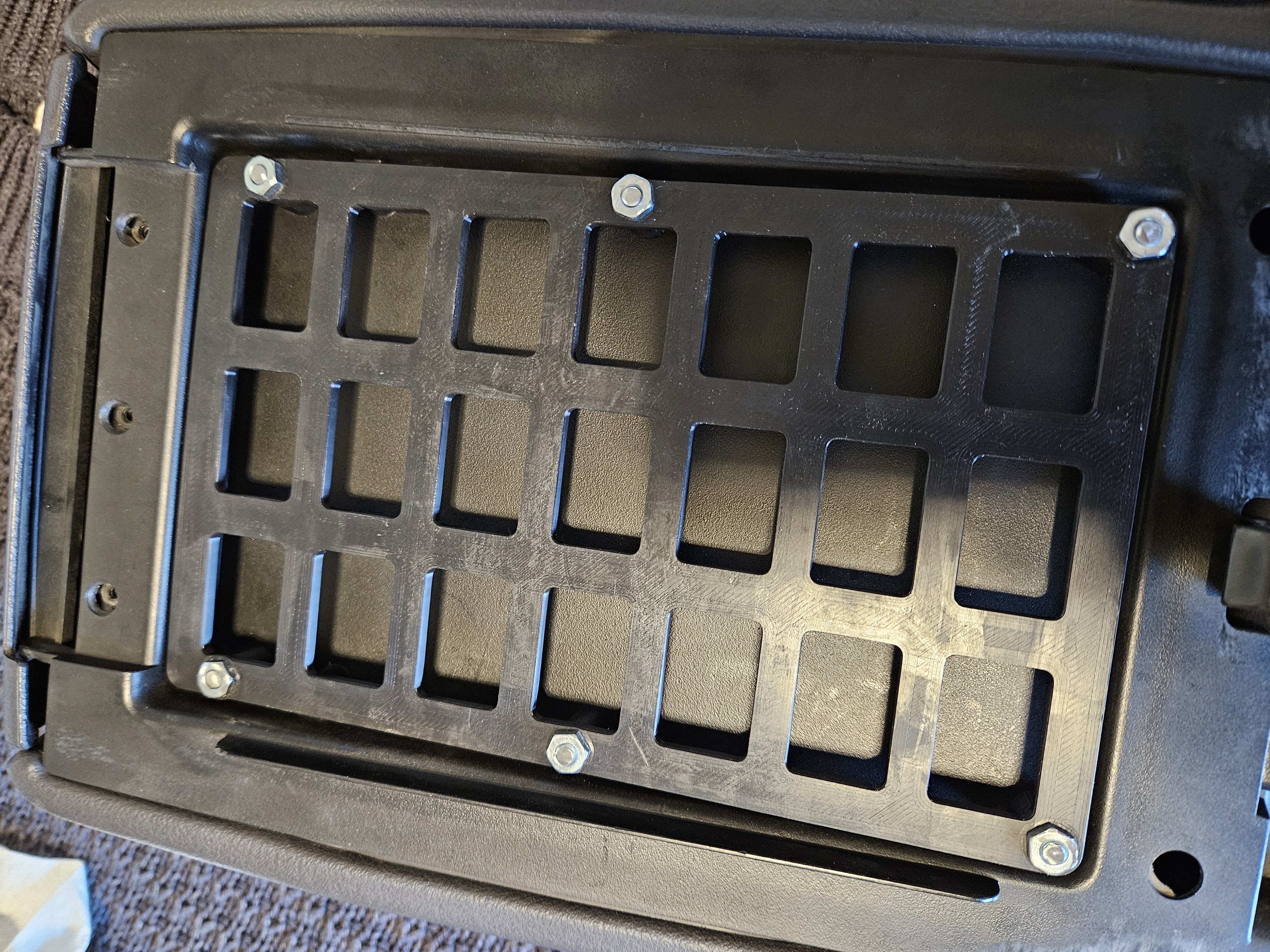 Jeep 96-98 ZJ Center Console Molle Panel