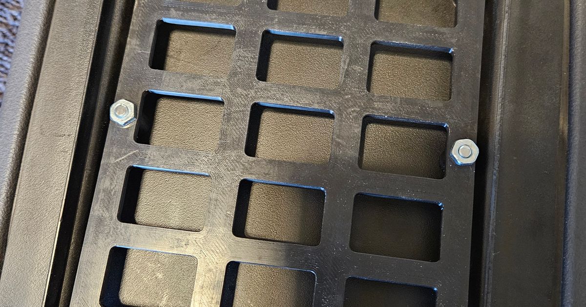 Jeep 9698 ZJ Center Console Molle Panel by KCKrogoth Download free