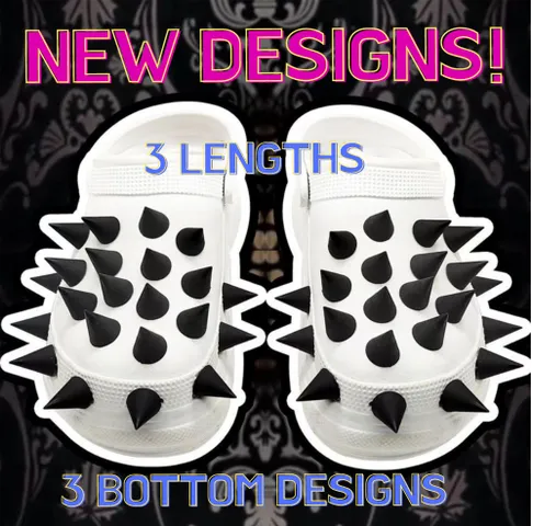 Crocs Spike Jibbitz - Pointy Charms - New Designs!