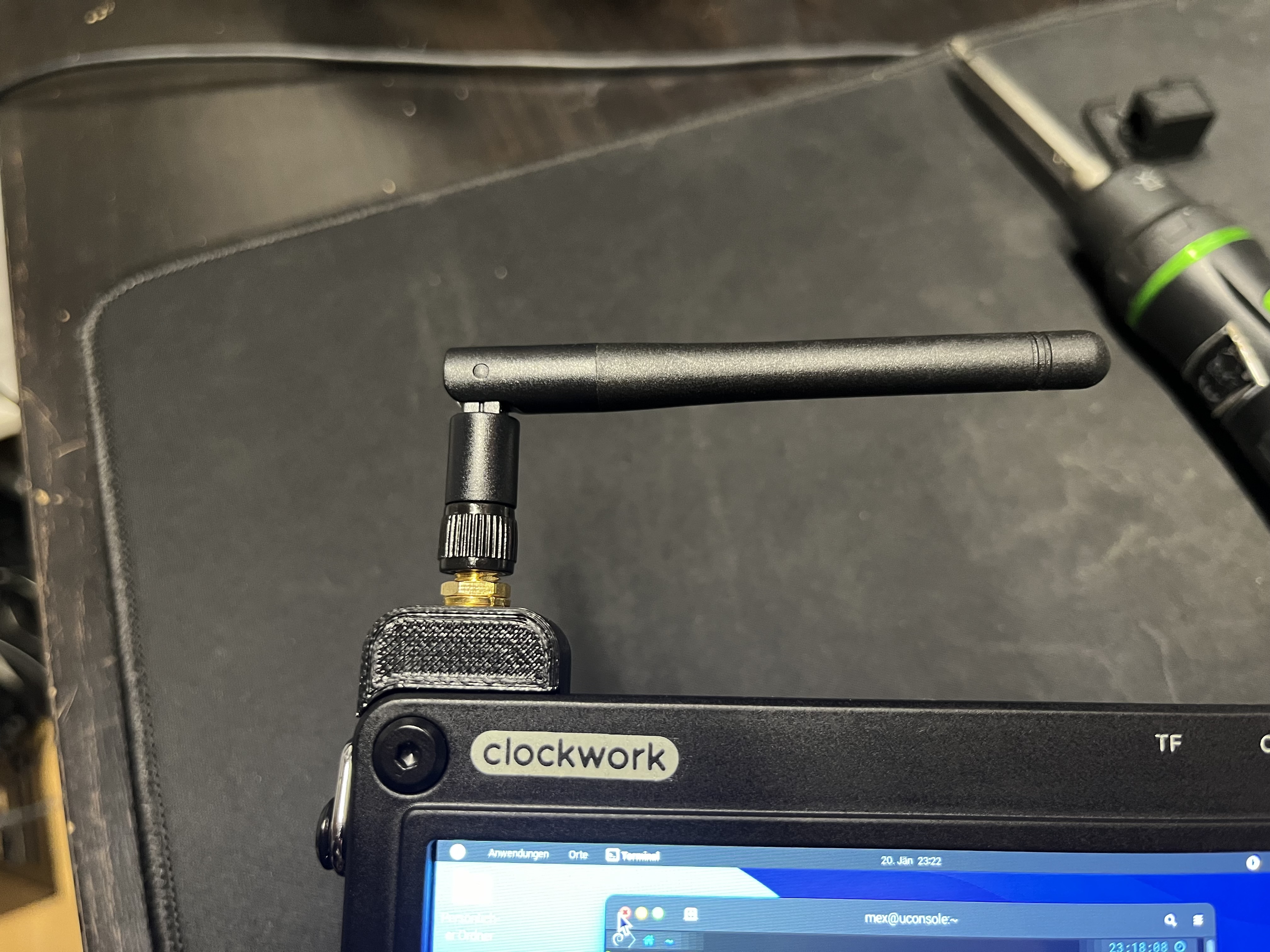 uConsole mini antenna mount