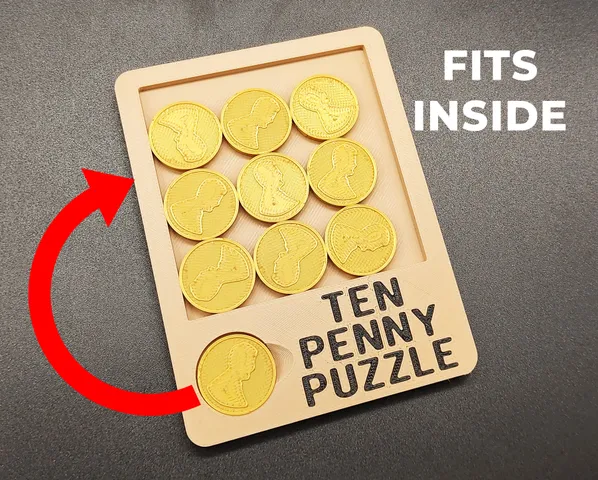 ① Ten Penny Puzzle ①