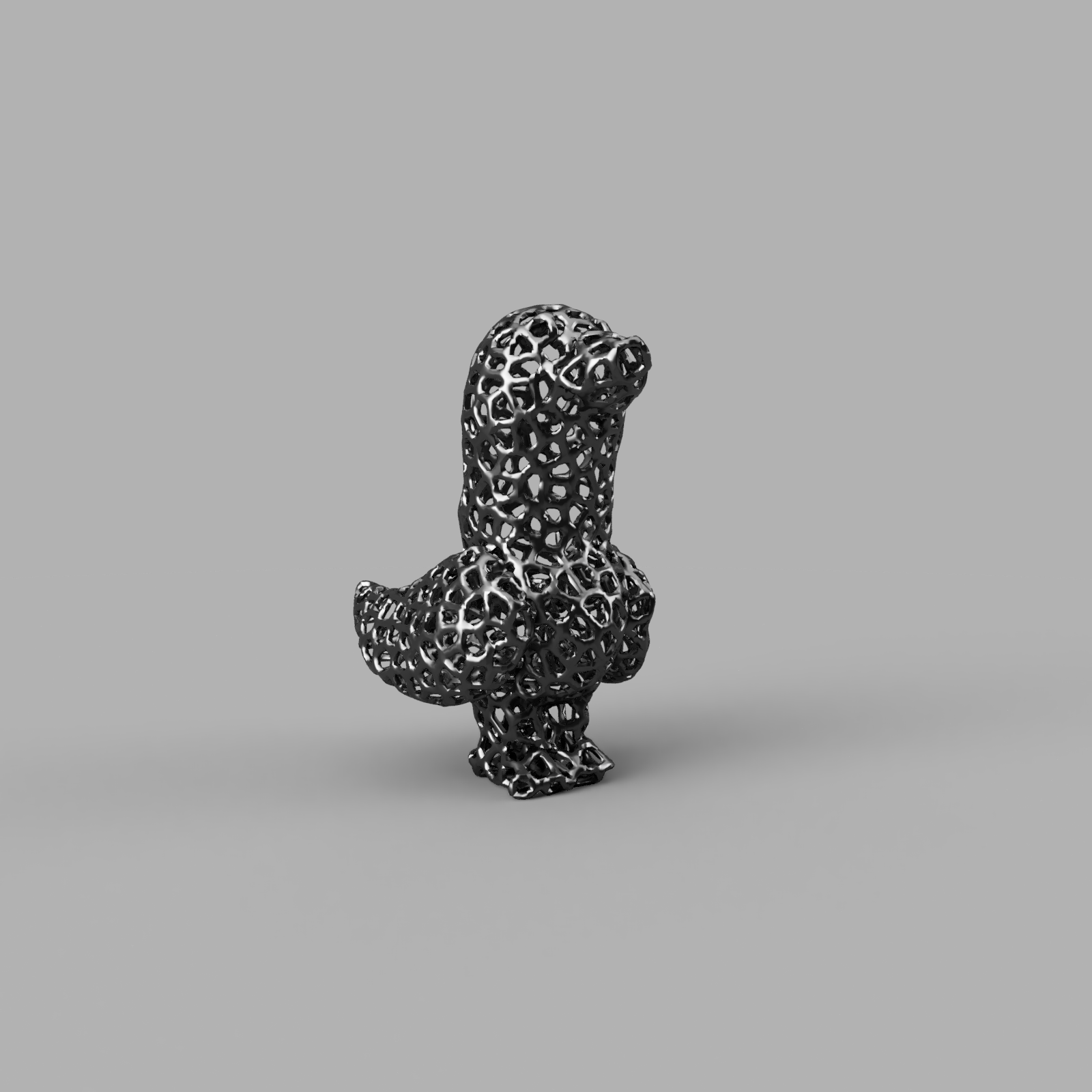 Voronoi duck by donald bastedo download free stl model printables
