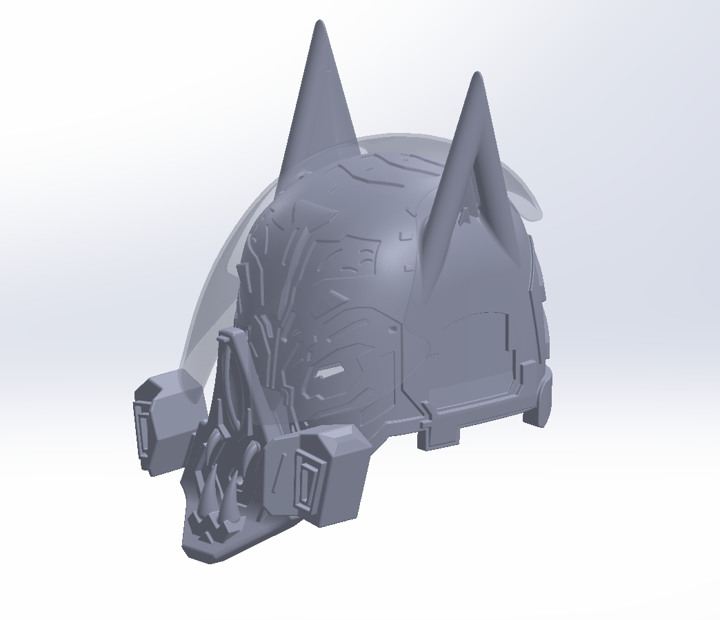 Dark Batman Version Helmet