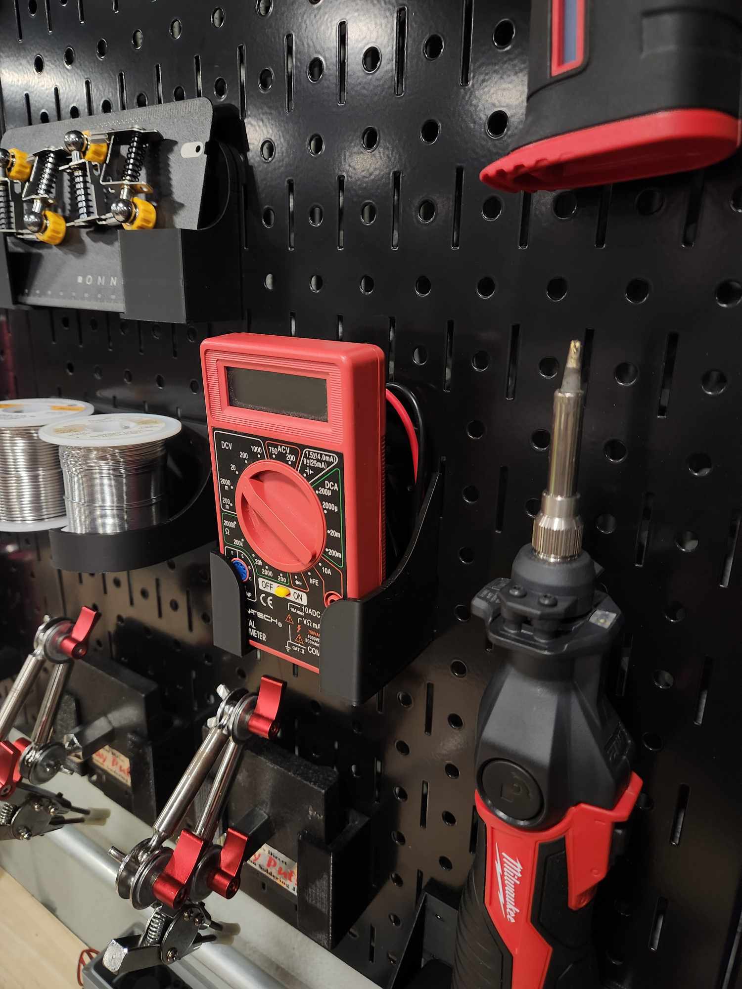 Miniatura 2 do modelo 3D Wall Control Pegboard Mount - Centech Multimeter