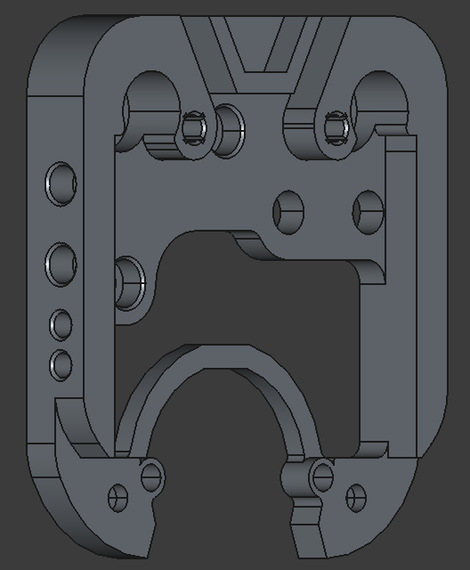 Dragon Burner v8 Ender 3 Plate Adapter
