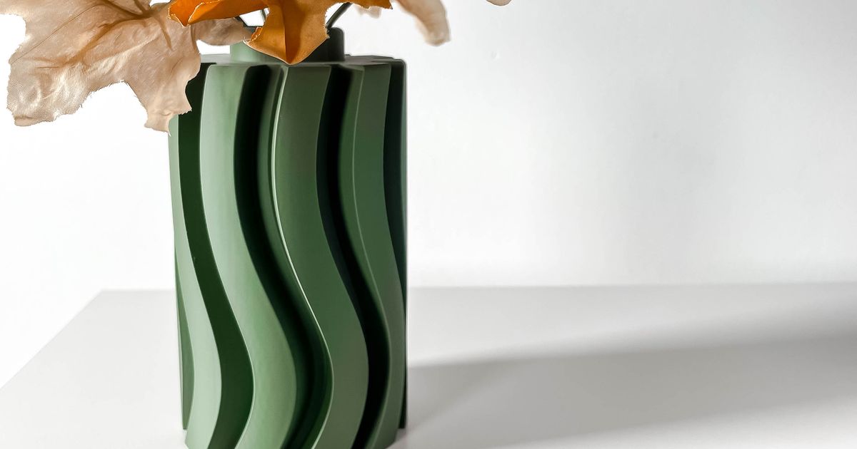 The Orin Vase, Modern and Unique Home Decor for Dried and Preserved ...