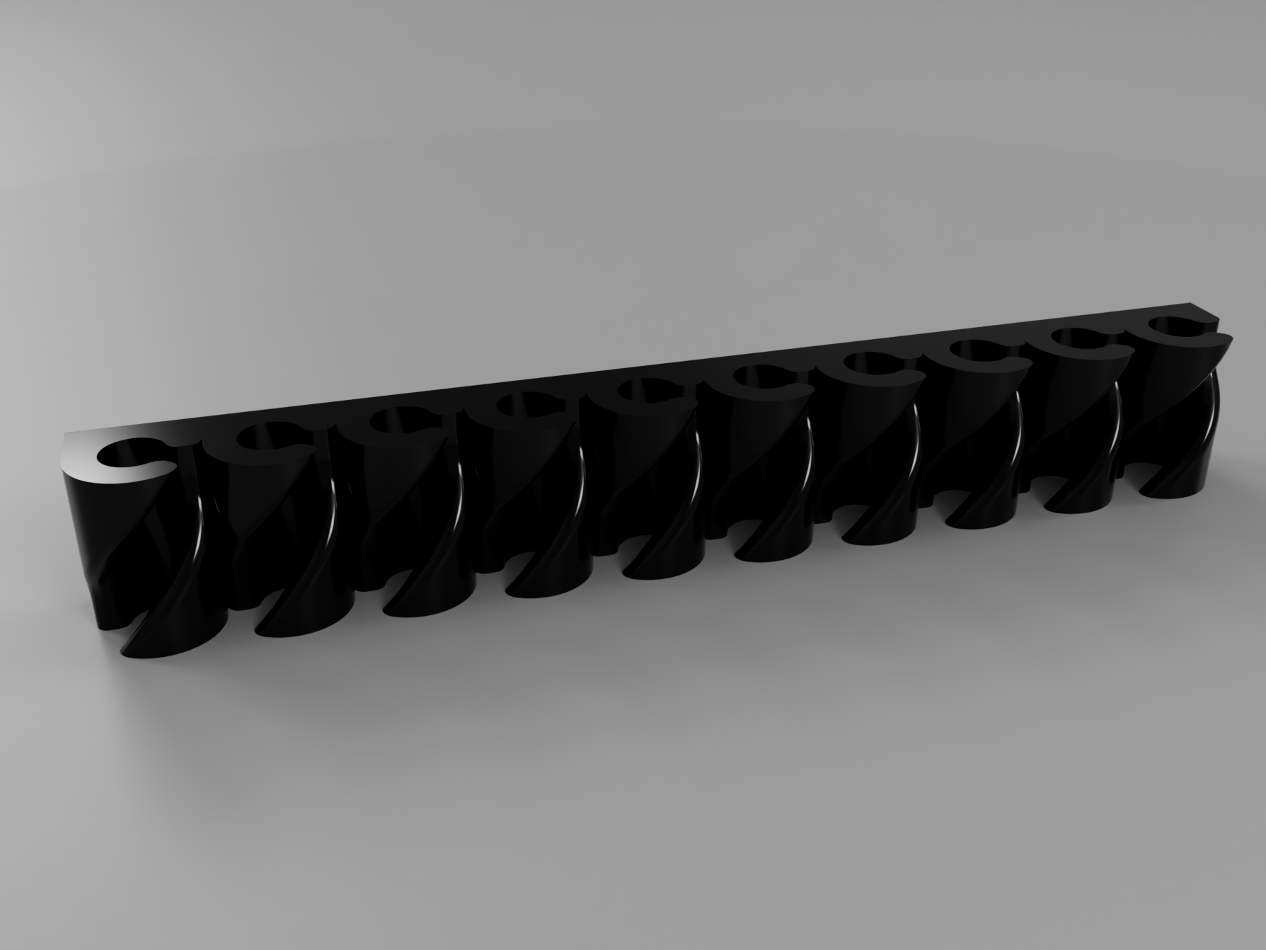 Miniatura 3 do modelo 3D Universal Cable Holder