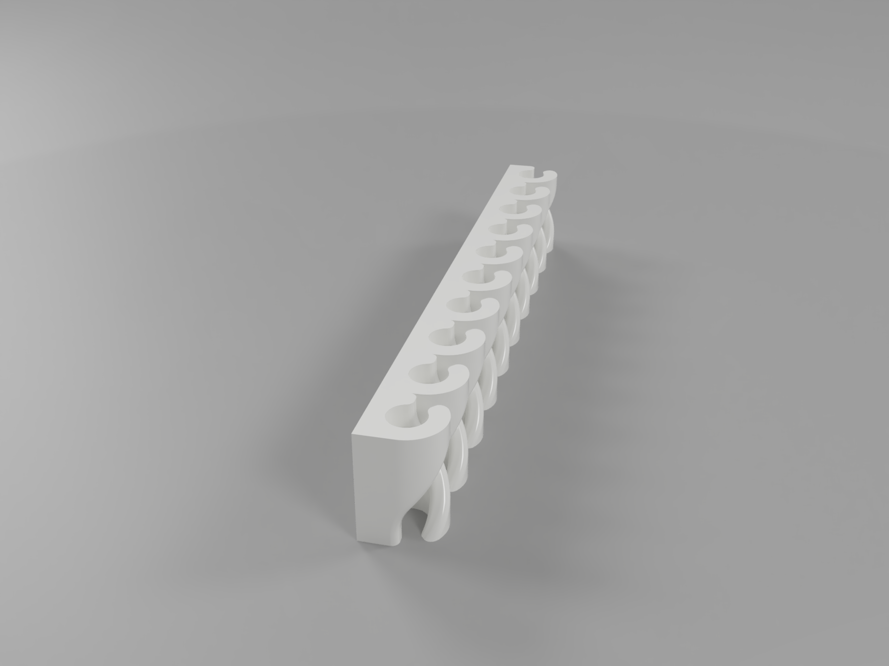 Miniatura 7 do modelo 3D Universal Cable Holder