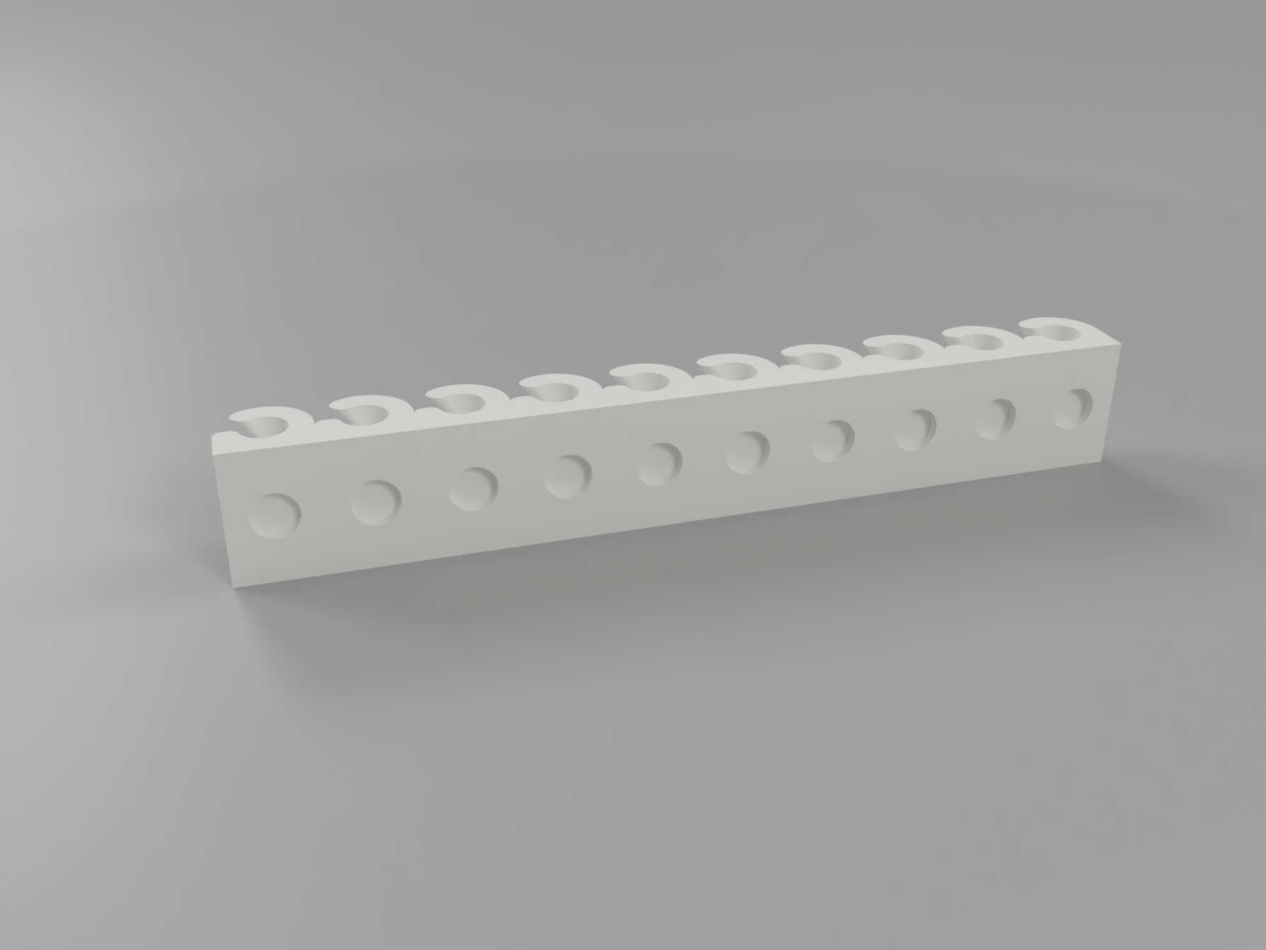 Sleek, 3D printed cable holder by GreenBit | Download free STL model ...