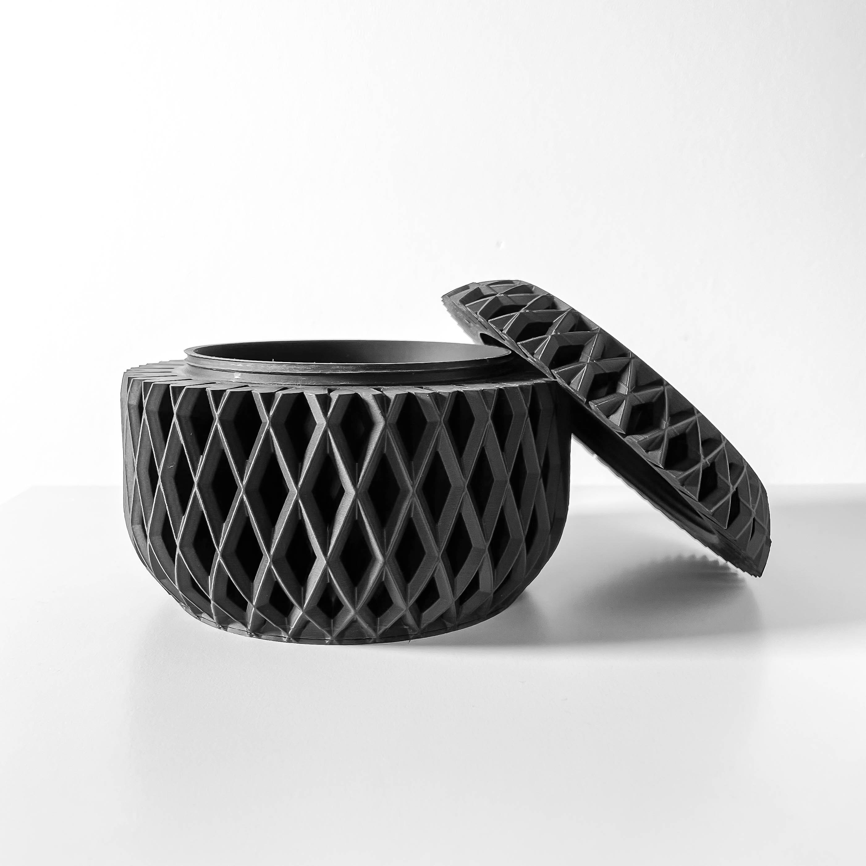 The Palis Storage Container Desk Organizer and Misc Holder Modern