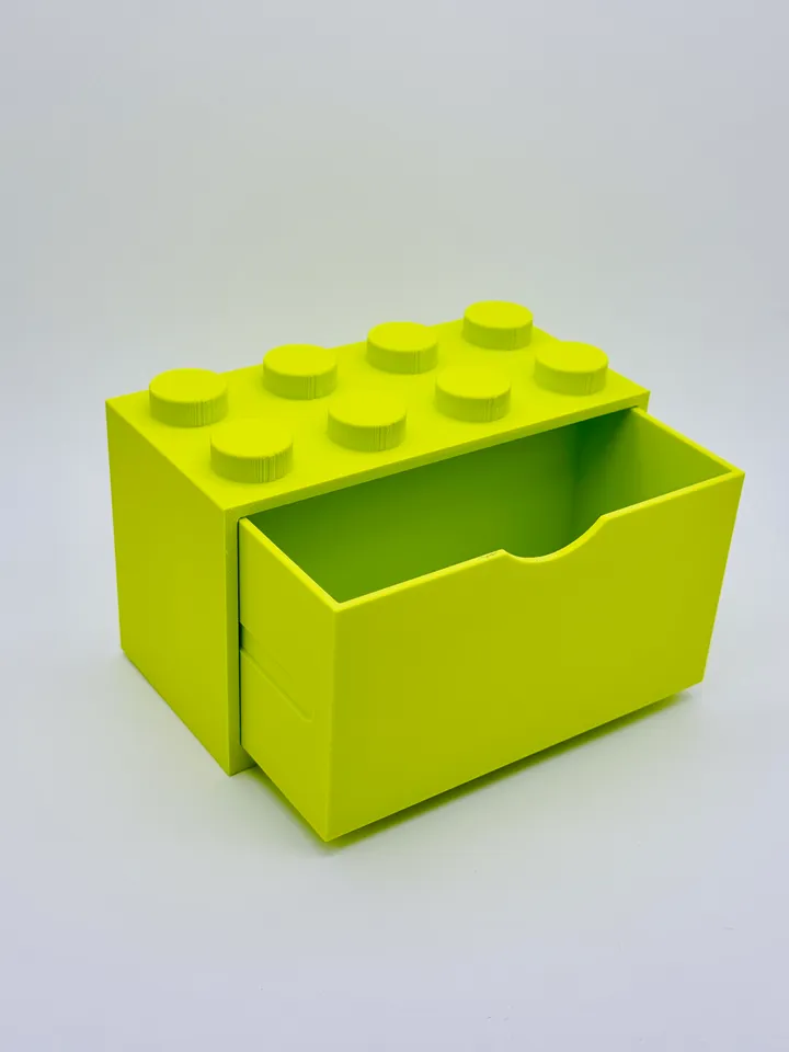 STL file Brick Box - Stackable Sorter 🧱・Template to download and