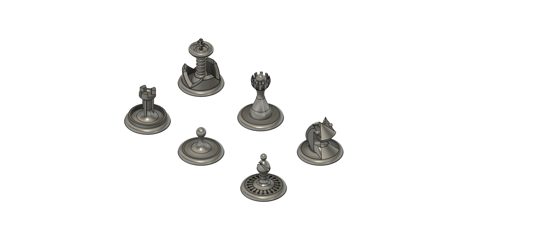 Shot Glass Chess Set