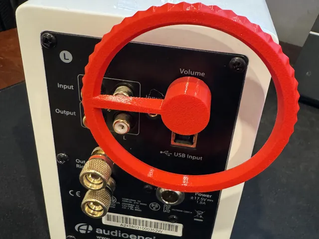 AudioEngine A2+ Keyed Volume Wheel