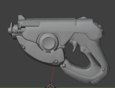 Tracer gun (base skin) by F3NR1R | Download free STL model