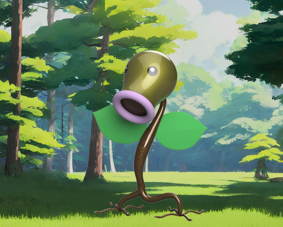 Pokemon Bellsprout/ Knofensa